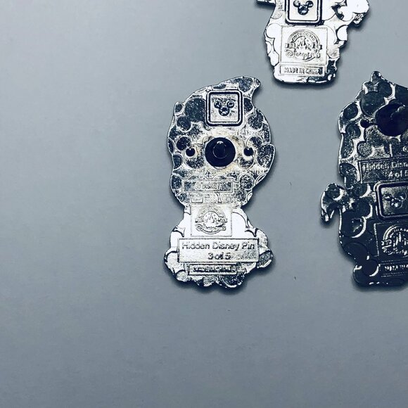 2024 Hidden Disney Disney Villains Complete Set Of 5 Pins - Picture 9 of 11